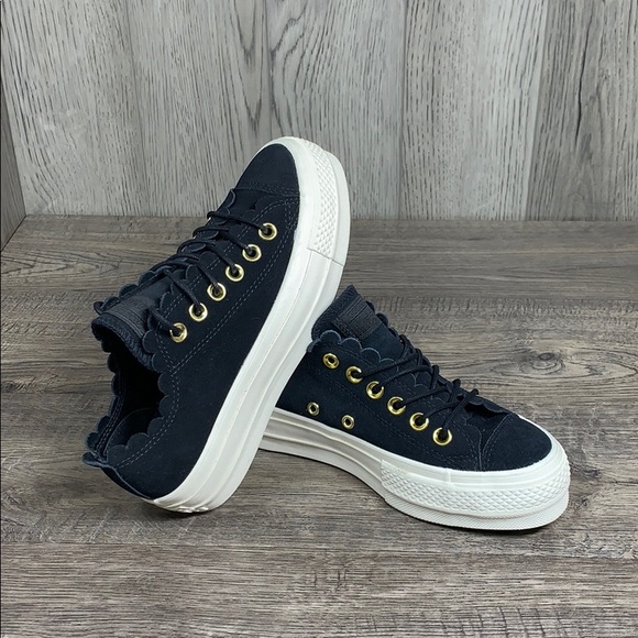 converse lift gold